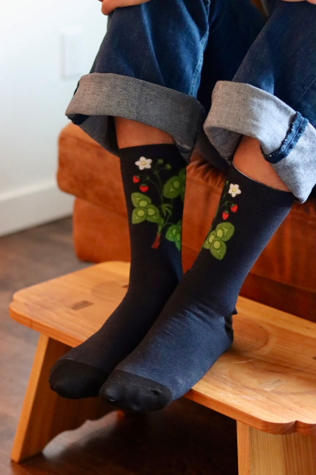 Wild Strawberry Socks